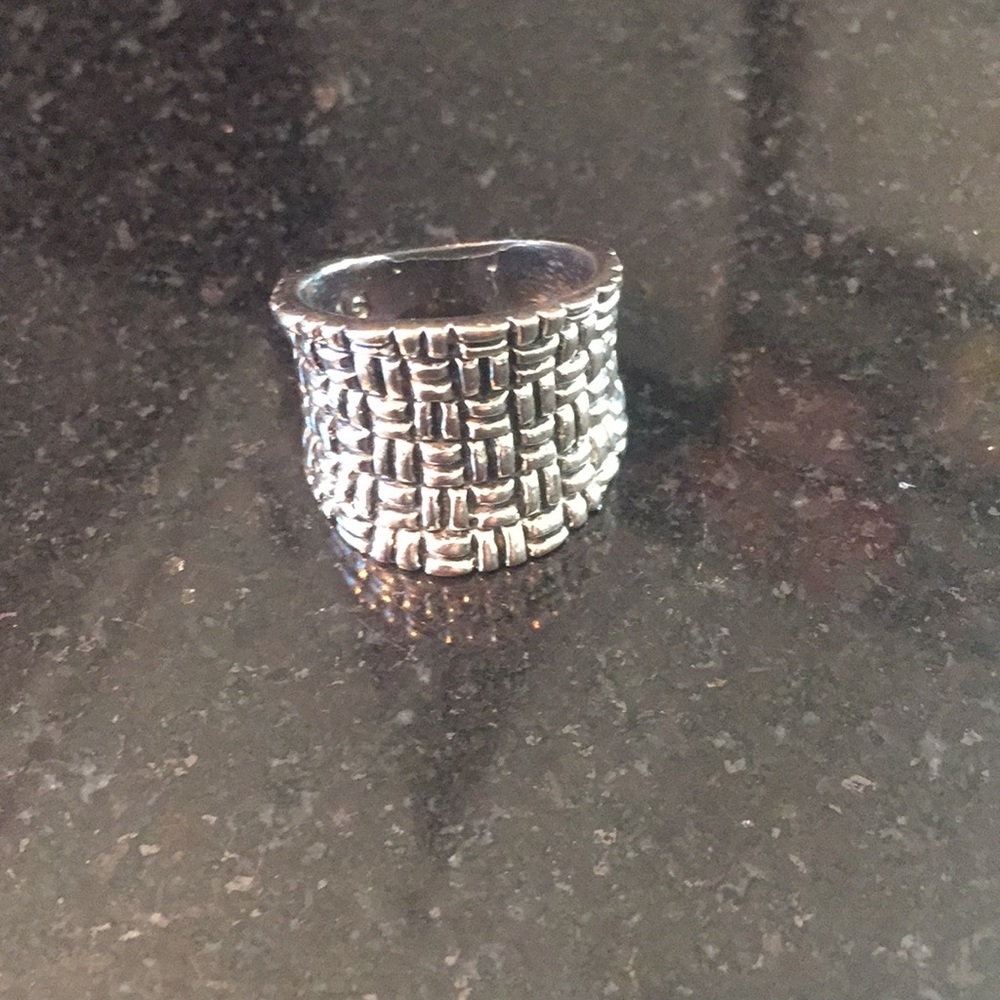 Lia Sophia Silver Tone Ring